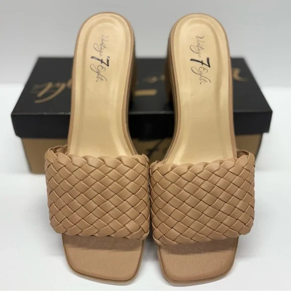 Vintage 7 Eight Mule Sandal with Heel | Tan | Size 10M
NWOT - Picture 10 of 10